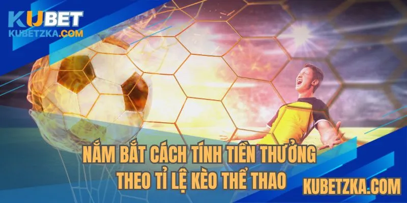 Nắm bắt cách tính tiền thưởng theo tỉ lệ kèo thể thao